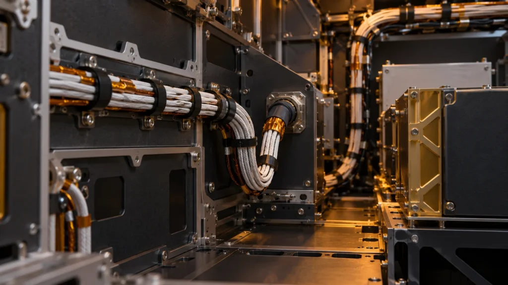 How Are Satellite Harness Clamps Designed for Launch Vibration?